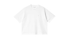 Carhartt WIP W S/S Chester T-Shirt White Dámske - Tričká Carhartt WIP - Biela - I030656_02_XX-L - Size: L