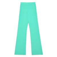 Cropp - Hlače na zvonec - bledo turkizna