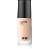 KIKO Milano Unlimited 24H Matte długotrwały podkład matujący z kwasem hialuronowym odcień 2 NG Neutral Gold 30 ml