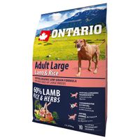 Ontario Adult Large Lamb & Rice 2,25kg