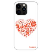 Fashion Case MagSafe pre Apple iPhone 13 Pro - Veľké srdce
