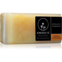 Angelic Soap fondant Měsíček s meduňkou ekstra nežno naravno milo 200 g