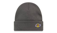 New Era Knit medium NBA Mini logo cuff beanie LOSLAK - Pánske - Čapica New Era - Sivé - 60691118 - Veľkosť: One size