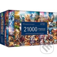 Puzzle UFT Kronika Země Od stvoření k budoucnosti 21000 dílků - puzzle z kategorie Umělecké