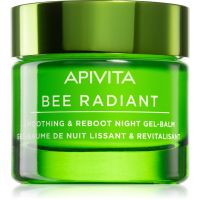 Apivita Bee Radiant нощен детоксикиращ и изглаждащ гел-балсам 50 мл.