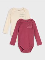 Sinsay - Body 2 pack - bordowy