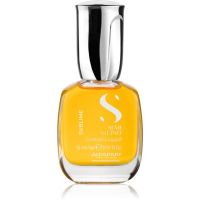 Alfaparf Milano Semi di Lino Sublime Cristalli Mitrinoša eļļa spīdīgiem un mīkstiem matiem Blue box 15 ml