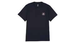 Converse Go-To Mini Patch T-Shirt Black Pánske - Tričká Converse - Čierna - 10026565-A02-M - Size: M