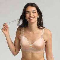 PLAYTEX ESSENTIAL SUPPORT SOFT CUP BRA - Women's Underwire Bra - Nude