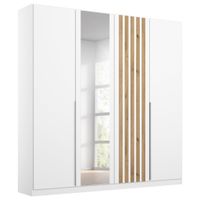 Rauch Möbel SKRIŇA S OTOČNÝMI DVERAMI, biela, dub artisan, 181/210/54 cm