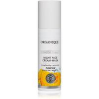 Organique Hydrating Therapy Pumpkin feuchtigkeitsspendende Maske für die Nacht für das Gesicht 50 ml