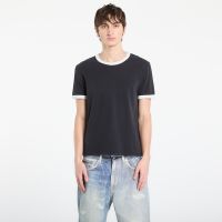 T-shirt A.P.C. Short-Sleeved Contrast T-Shirt Black XXL