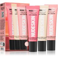 Nudestix Nudeskin Hydra-Peptide Lip Butter Tint Set darilni set (za ustnice)