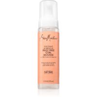 Shea Moisture Coconut & Hibiscus Frizz Free Curl Mousse Styling Schaum Lockenpflege für lockiges Haar 222 ml