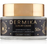 Dermika Luxury Caviar nährende Creme gegen Falten 50+ 50 ml