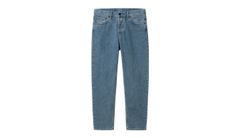 Carhartt WIP Newel Pant Blue (Stone Bleached) Muži - Kalhoty Carhartt WIP - Modrá - I029208_01_12-36 - Size: 36