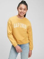 GAP Logo Sweatshirt Kinder Gelb