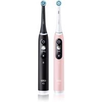 Oral B iO6 elektrische Zahnbürste DUO Black & Pink Sand 2 St.