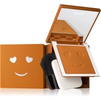 Benefit Hello Happy Velvet Powder Foundation kompaktni pudrasti make-up odtenek 10 Deep Warm 7 g