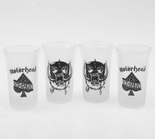 Schnapsgläser (Set) Motörhead - Frosted - BESCHÄDIGT