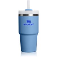 Stanley Quencher H2.O FlowState™ Tumbler термостакан із неіржавної сталі з трубочкою малий Blue Sky 590 мл