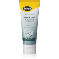 Scholl Foot Cream Polish & Glow peeling exfoliant pentru picioare 75 ml