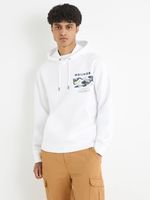 Celio Hokusai Sweatshirt Weiß