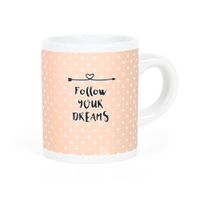 Hrnček na espresso - Follow your dreams ALBI