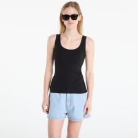 Calvin Klein Sl Varigated Rib Nano Logo Tank Black XS