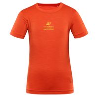 Children's quick-drying T-shirt ALPINE PRO BASIKO spicy orange