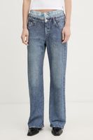 rag & bone nohavice wide leg dámske bavlnené Miramar