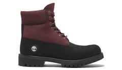 Timberland 6 In Premium WP Boot Black Nubuck - Pánske - Tenisky Timberland - Červené - A2P6W-EJE - Veľkosť: 41.5