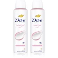 Dove Powder Soft vorteilhafte Packung 2x150 ml