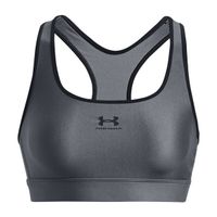 Under Armour UA AUTHENTICS MID PADLESS Дамски сутиен, сиво, размер