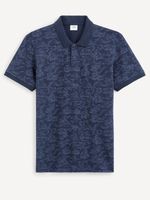 Celio Gevague Polo Koszulka Niebieski