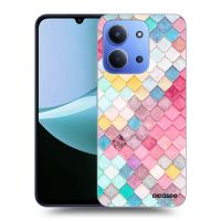 Silikónový prehľadný obal pre Xiaomi Redmi 15C 4G - Farebná strecha