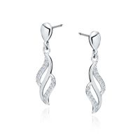 Olivie Strieborné náušnice MAGIC 4107