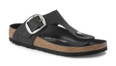 Birkenstock Gizeh Big Buckle Narrow Fit Ženy - Sandály Birkenstock - Černá - 1023337-7.5 - Size: 7.5
