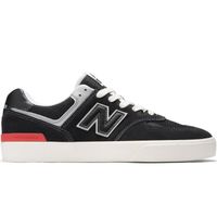 New Balance Numeric 574 Vulc "Black White" - Pánske - Tenisky New Balance - Čierne - NM574VYW - Veľkosť: 42.5