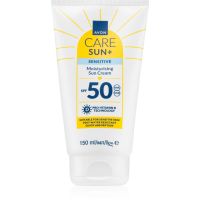 Avon Care Sun + Sensitive feuchtigkeitsspendende Creme zum bräunen für empfindliche Haut SPF 50 150 ml