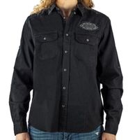 Muška košulja LETHAL THREAT - MOTOR GEAR BUILD FOR GLORY- BLACK L