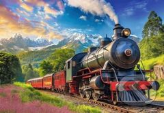 Cestování vlakem - puzzle z kategorie Auto-moto