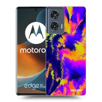 Silikónový čierny obal pre Motorola Edge 50 Fusion - Burn