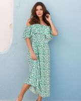 Resti Sukienka damska midi a'la hiszpanka