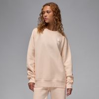 Jordan Flight Fleece Wmns Crewneck Guava Ice - Dámske - Mikina Jordan - Oranžové - FV7053-838 - Veľkosť: XS