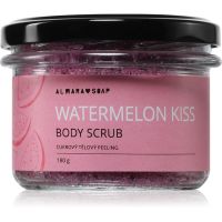Almara Soap Body Scrub exfoliant de corp cu zahăr pentru celulită cu parfum Watermelon Kiss 180 g