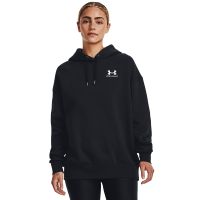 Φούτερ Under Armour Icon Fleece OS Hoodie Black/ White S