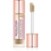 Makeup Revolution Conceal & Define deckendes Foundation Farbton F6.5 23 ml