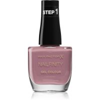 Max Factor Nailfinity Gel Colour géles körömlakk UV/LED lámpa használata nélkül árnyalat 215 Standing Ovation 12 ml