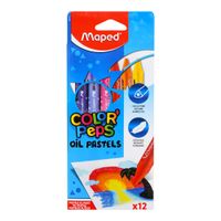 Voskovky olejové 12 farieb Color Peps Oil Pastels Maped